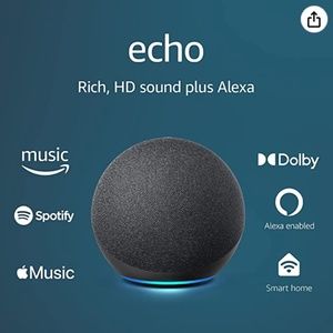 Amazon Echo (4th Gen.) Smart Speaker - Charcoal